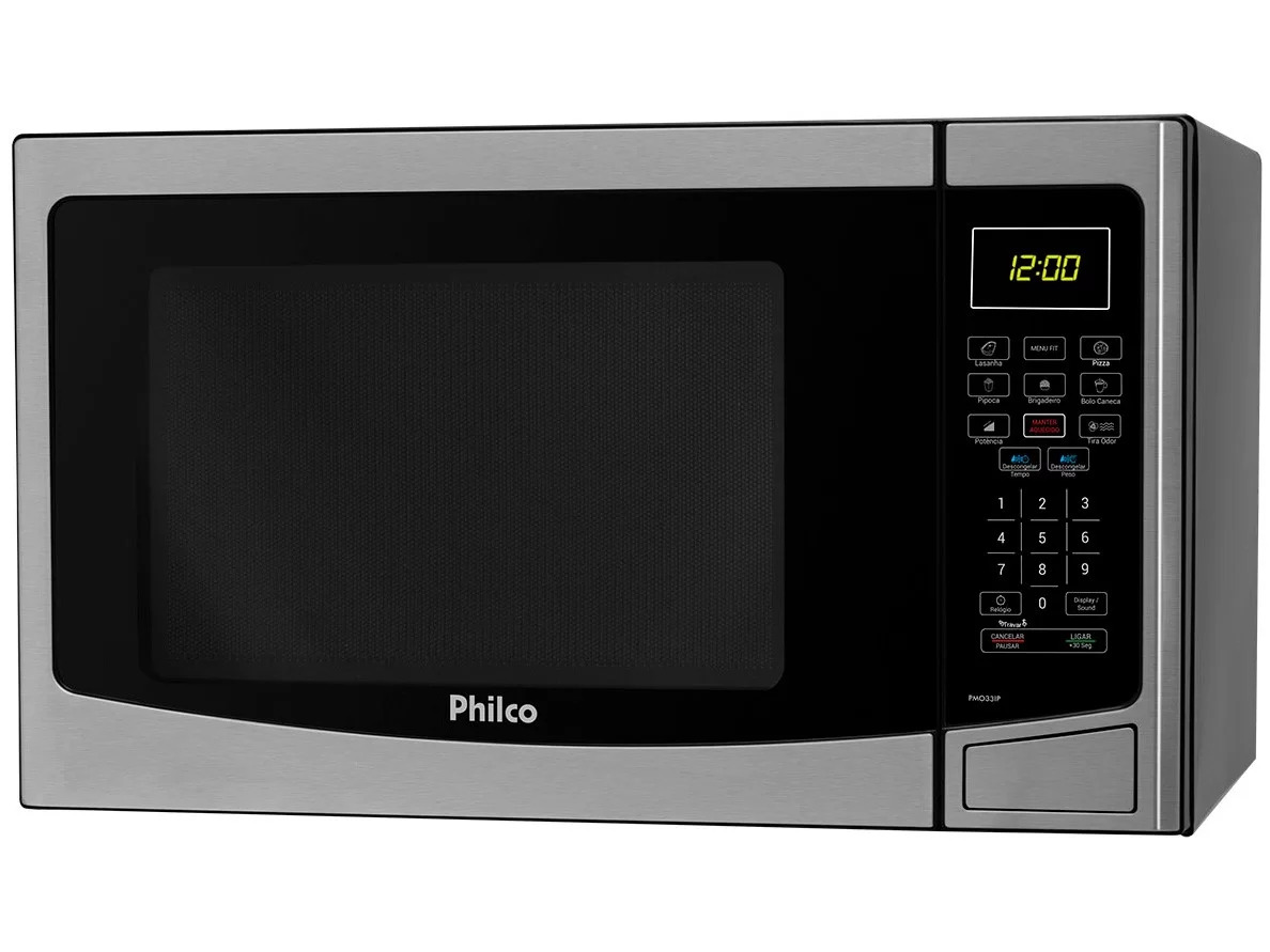 imagem de Micro-ondas 32L Philco Prata - 227723100 